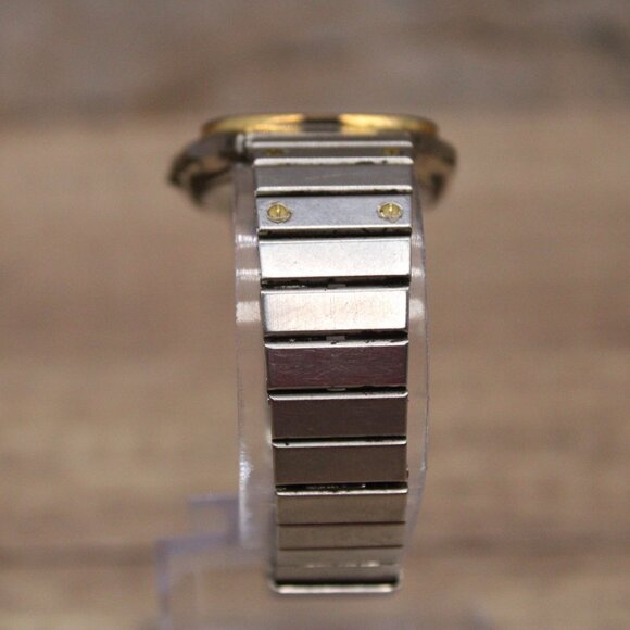 Vintage Jules Racine Watch Womens Silver Tone Stainless Steel Swiss Made 60's - Picture 8 of 12